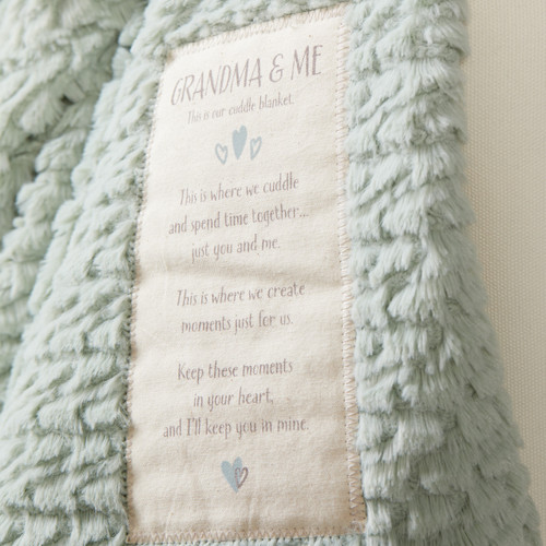 Cuddle Moments Grandma and Me Cuddle Time Blanket 50" x 60" slide 