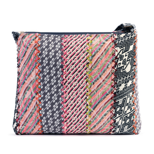 Your Journey Multicolor Adjustable Cross Body Bag 15.5" x 12.5" slide 