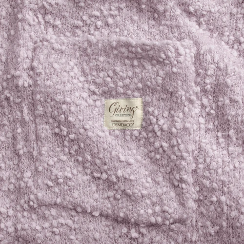 Giving Collection Light Purple Giving Shawl With Pockets slide 