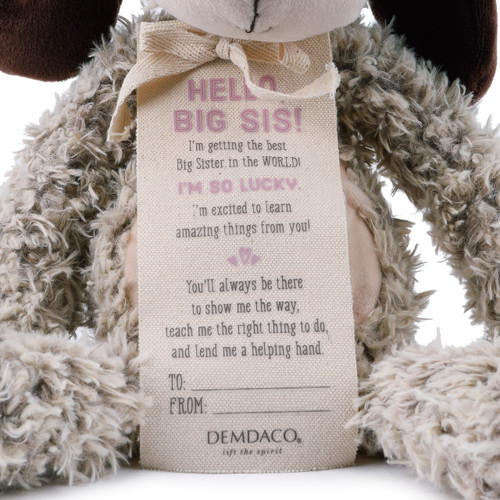 Gift from the New Kid: Big Sister Plush Puppy slide 