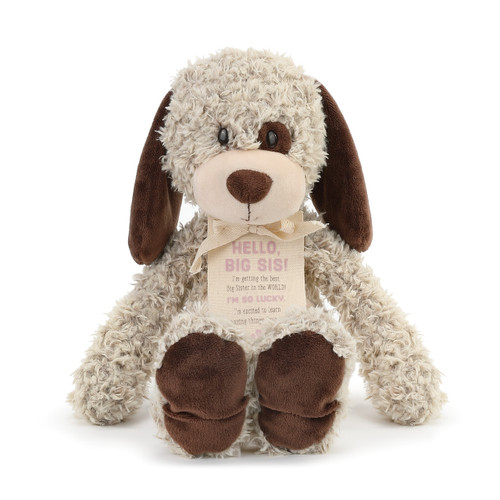 Gift from the New Kid: Big Sister Plush Puppy slide 
