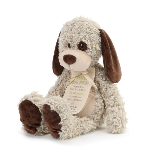 Gift from the New Kid: Big Brother Plush Puppy slide 