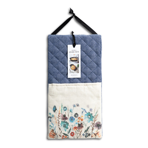 Floral Double Oven Mitt slide 