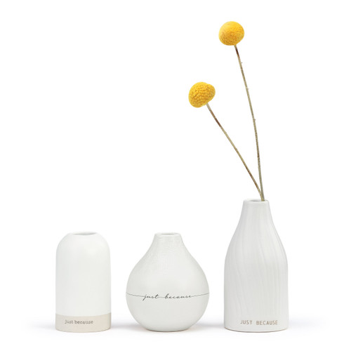 Loved Just Because Vase slide 