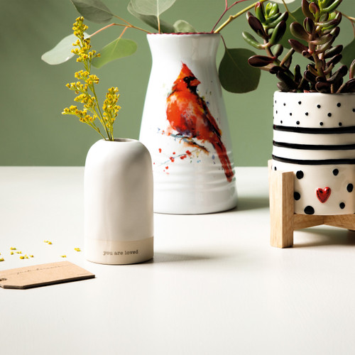 Loved Just Because Vase slide 