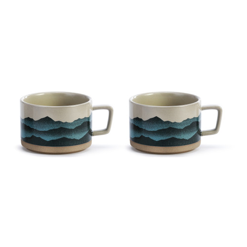 Mountain Lodge Soup Mug Set of 2 slide