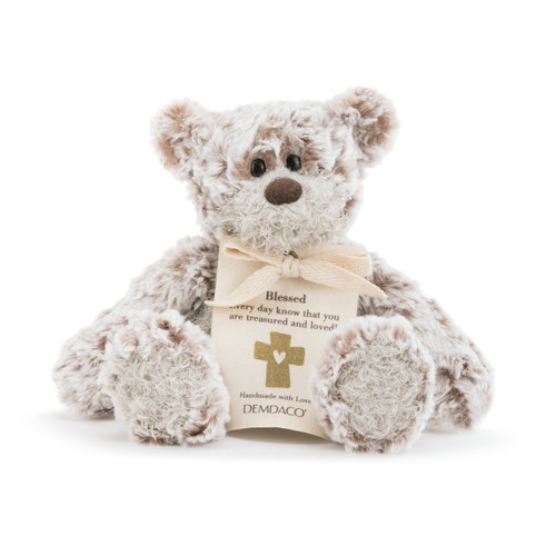 Mini Giving Bear 8.5" - Blessing - Stuffed Animal slide 