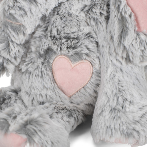 Luxurious Elephant Plush - Pink - Nursery Keepsake slide 