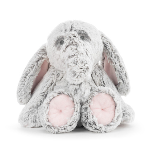 Luxurious Elephant Rattle - Pink - Nursery Keepsake slide 