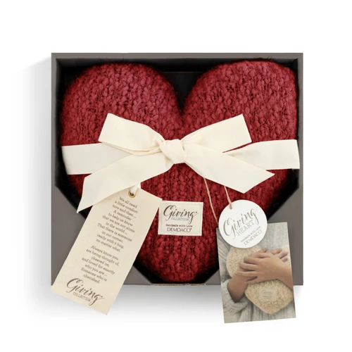 Giving Collection Red Weighted Giving Heart 1.85lb slide 