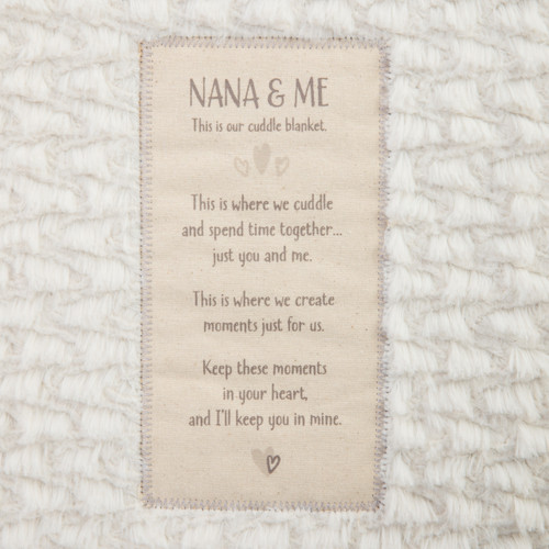 Cuddle Moments Nana and Me Cuddle Time Blanket 50" x 60" slide 