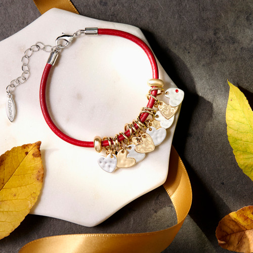 Charm Bracelet - Red Heart slide 