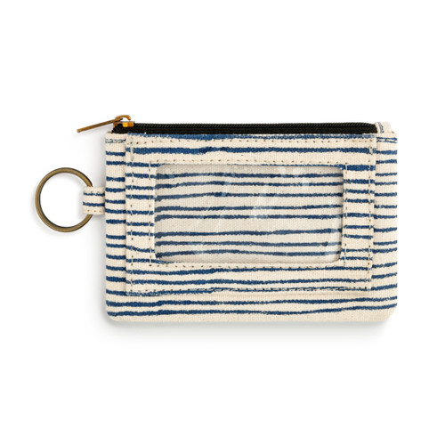 JOYN ID Holder - Navy Pinstripes slide 