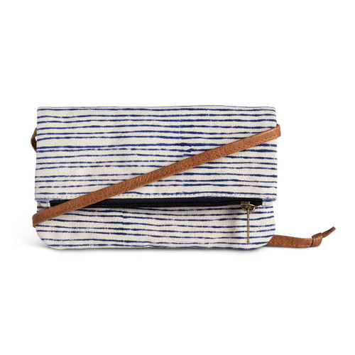 JOYN Hip/Cross Body Bag - Navy Pinstripe slide 