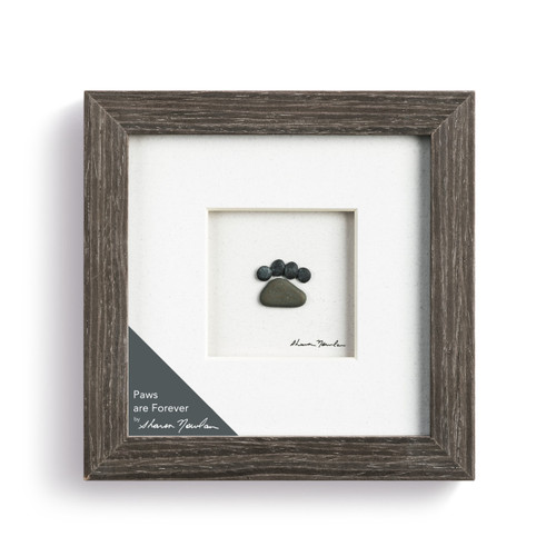 Paws Are Forever Wall Art - Gray slide 