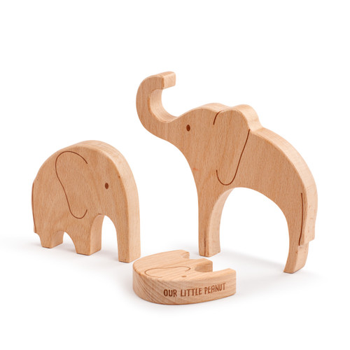 Just Us Puzzle - My Little Peanut Elephant slide 