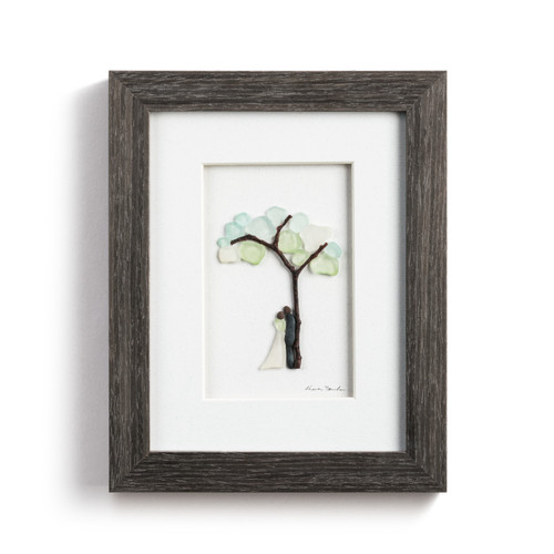In Your Arms Wall Art - Gray slide 