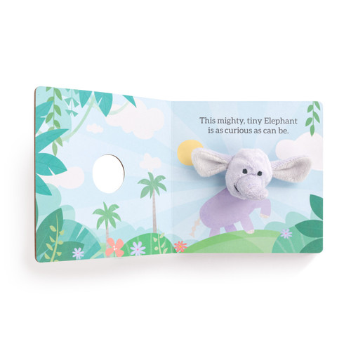 Finger Puppet Book - The Wondrous Elephant slide 