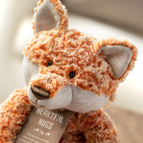 Heartful Hugs Fox Anxiety Stuffed Animal 17.5" slide 