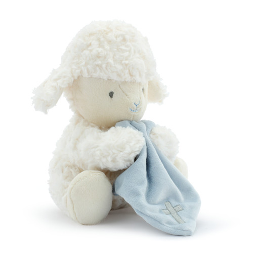 Blue Jesus Loves Me Mechanical Lamb slide 