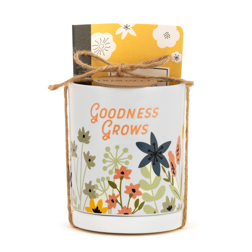 Goodness Grows Planter with Journal Gift Set slide 