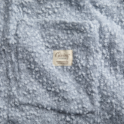 Giving Shawl - Soft Blue slide 