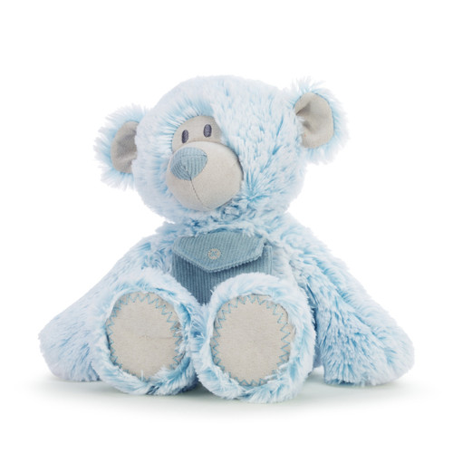 Blue Pocket Prayer Bear 11" slide 