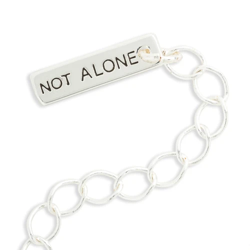 Morse Code Necklace - You're Not Alone slide 