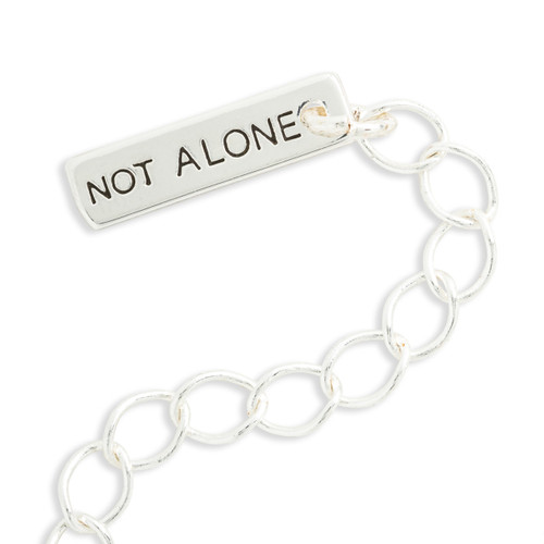 Morse Code Necklace - You're Not Alone slide 