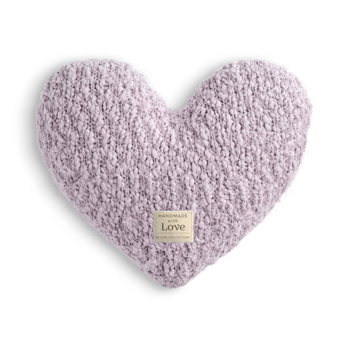 Giving Collection Light Purple Weighted Giving Heart 1.85lb slide 