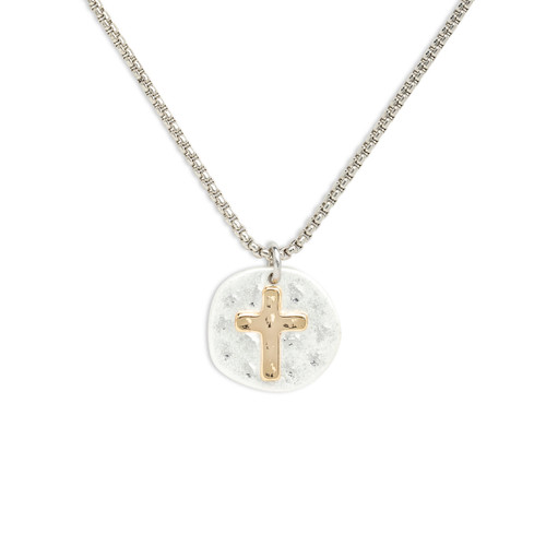 Beaded Prayer Necklace - Black slide 