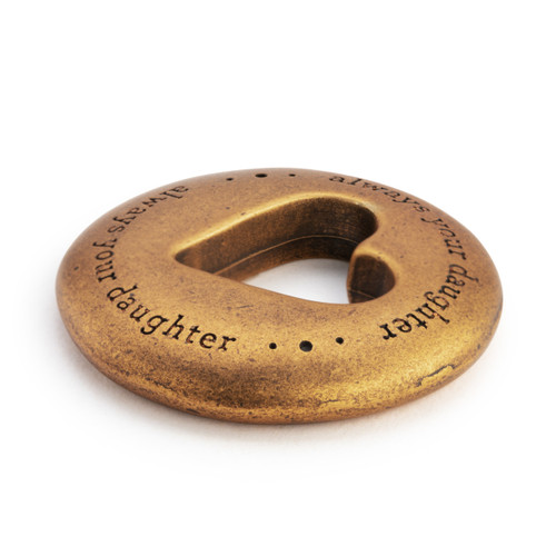 Daughter to Father Token slide 