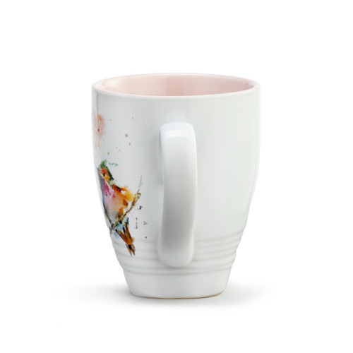 Dean Crouser Stoneware Watercolor Lovebirds Mug 16oz slide 