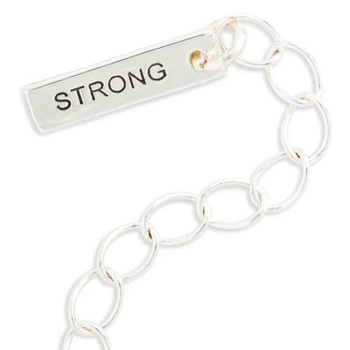 Morse Code Necklace - You're Strong slide 
