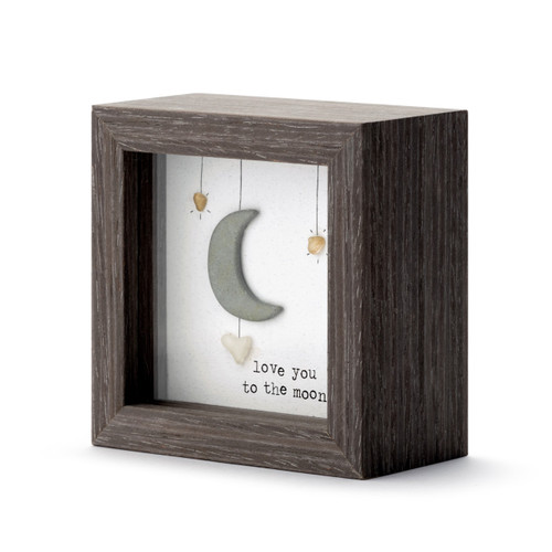 Love You to the Moon Shadow Box slide 