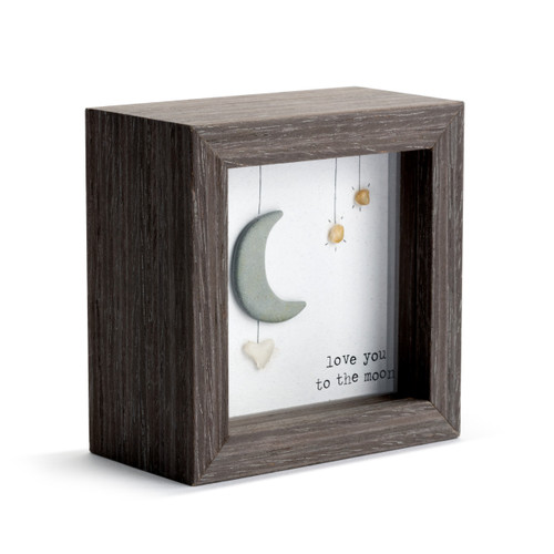 Love You to the Moon Shadow Box slide 