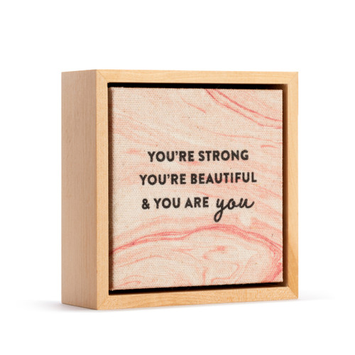 Strong Beautiful You Plaque slide 