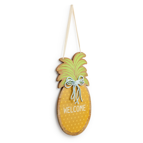 Welcome Pineapple Door Hanger slide 