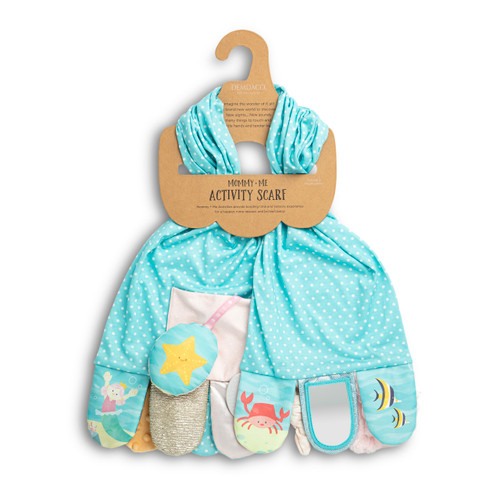 Mommy & Me Activity Scarf - Mermaid slide 