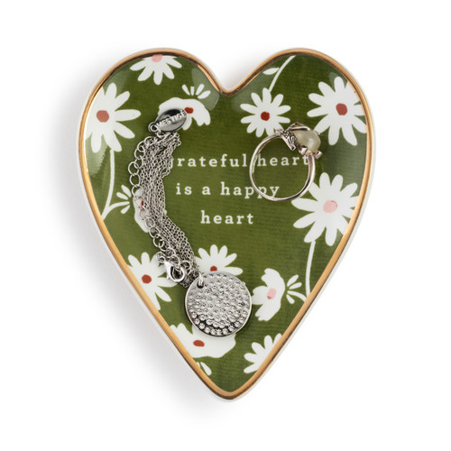Grateful Art Heart Trinket Dish slide 