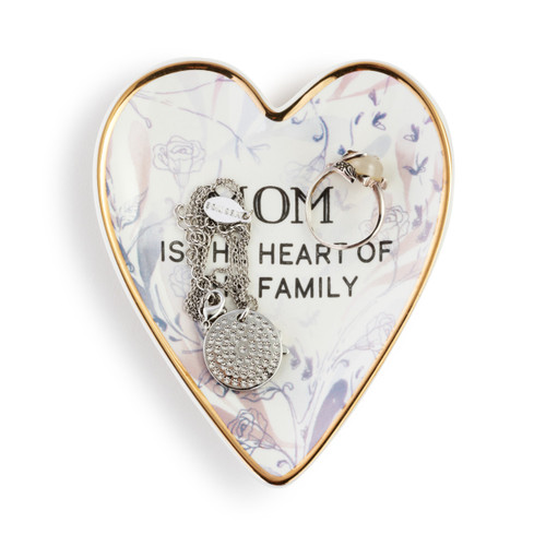Mom Art Heart Trinket Dish slide 