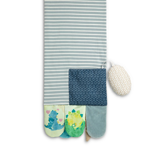 Mommy & Me Activity Scarf - Dinosaur slide 
