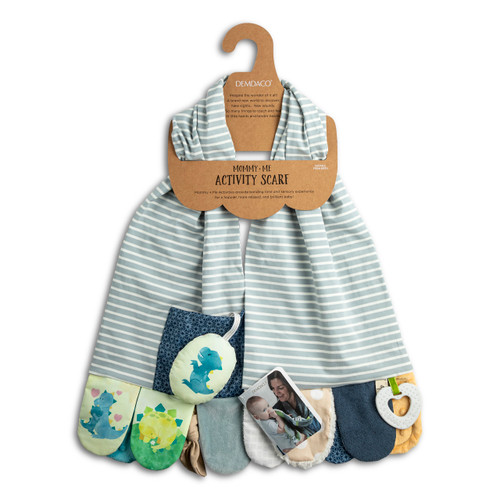 Mommy & Me Activity Scarf - Dinosaur slide 