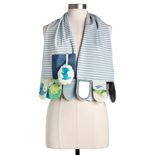 Mommy & Me Activity Scarf - Dinosaur slide 