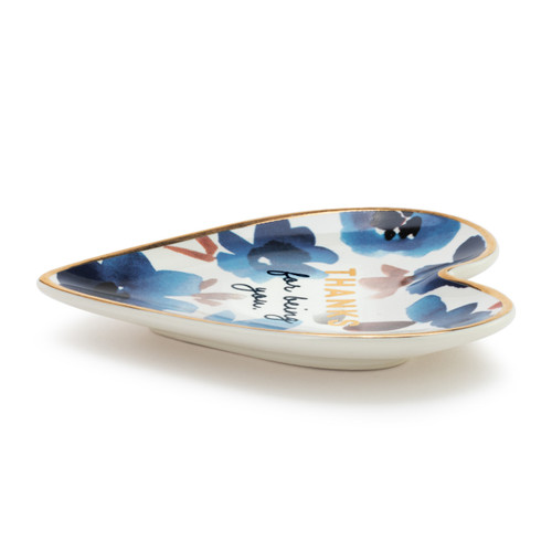 Thanks Art Heart Trinket Dish slide 