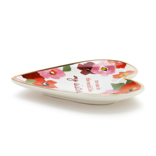 My Sister Art Heart Trinket Dish slide 