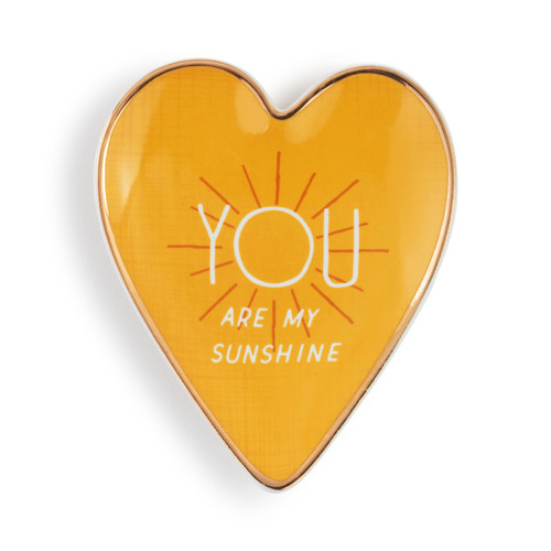 My Sunshine Art Heart Trinket Dish slide 