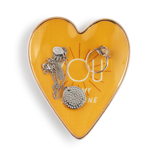 My Sunshine Art Heart Trinket Dish slide 