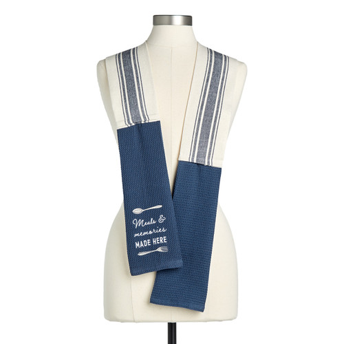 byDesign Serving Navy & Gray Made Here Kitchen Boa 4" x 69" slide 