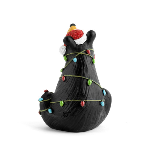 Tangled Up For The Holidays Bear Figurine slide 